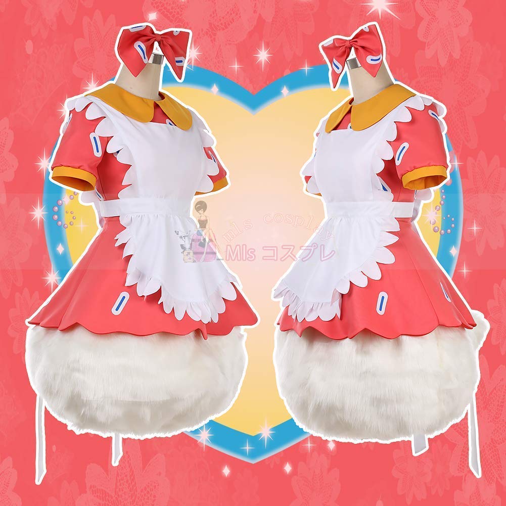 Amazon.co.jp: デイジーダック トゥーンタウン Daisy 風 コスプレ衣装