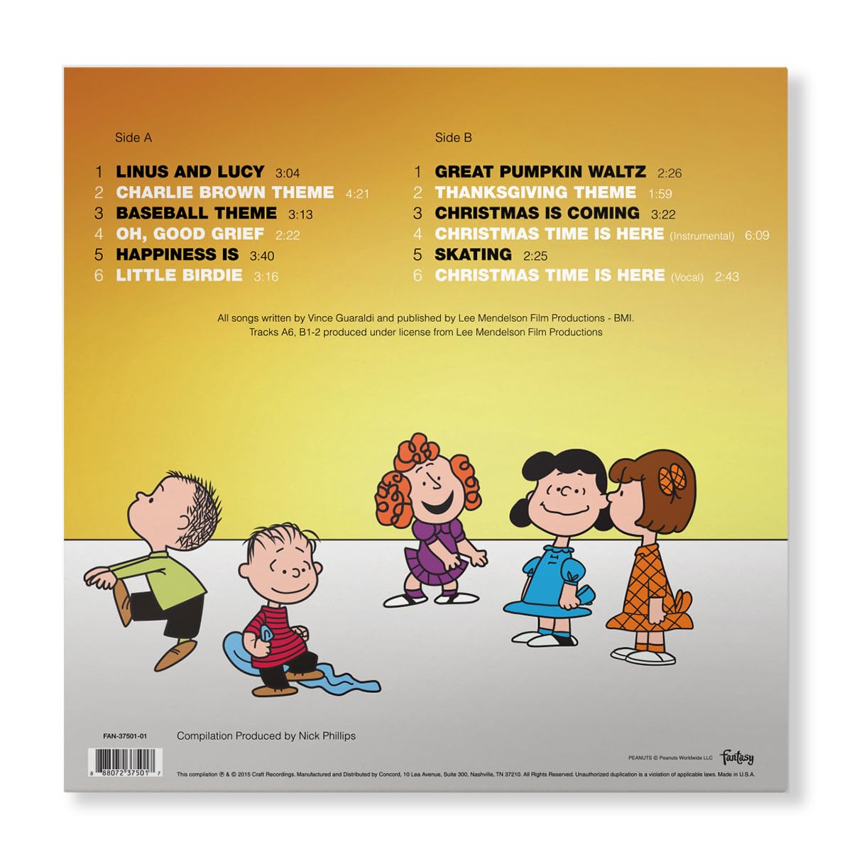Peanuts Greatest Hits (Ltd. 75th Anniversary Edition / Picture Disc)