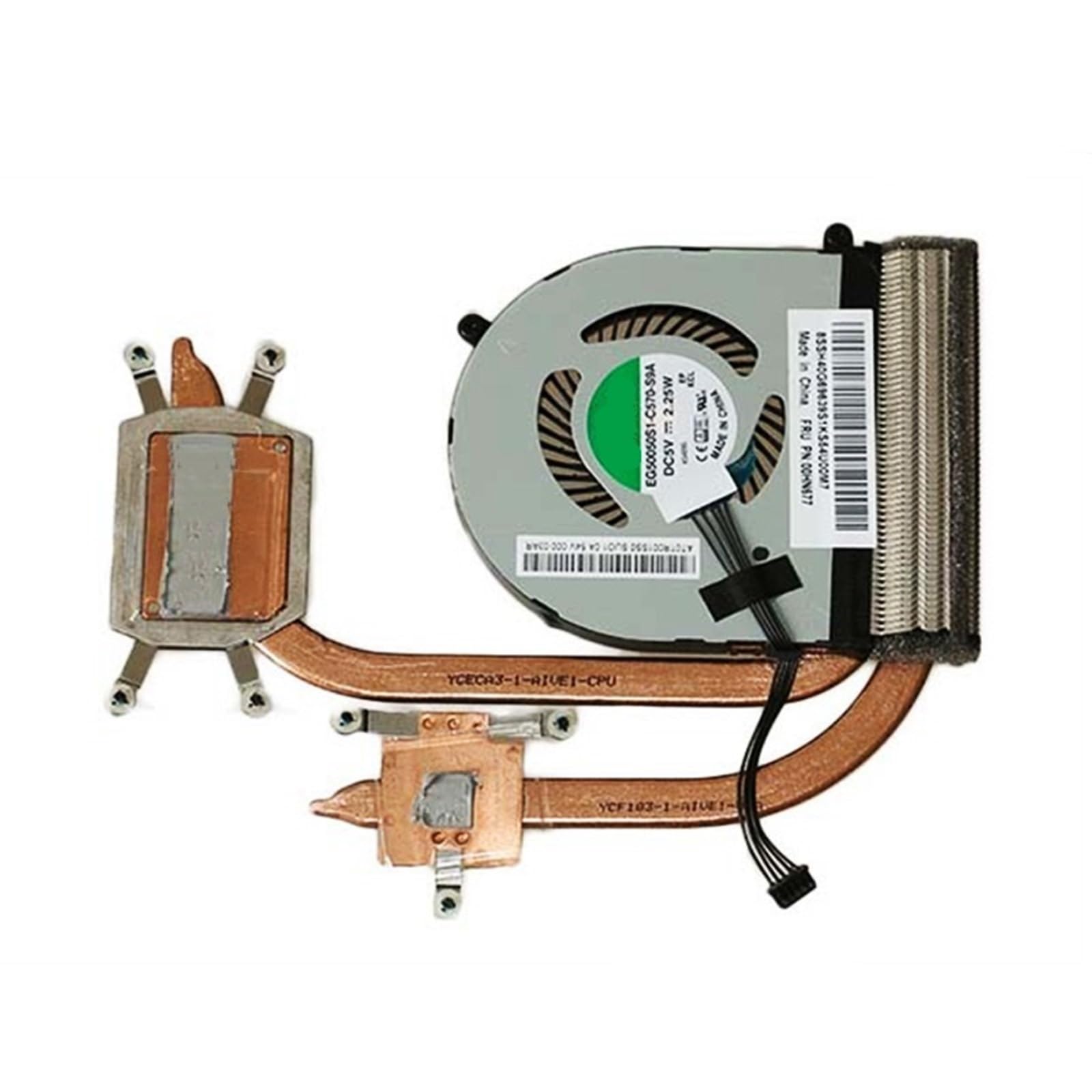 For laptop E450 E450C E455 CPU ventola di raffreddamento dissipatore radiatore 00HN677 00HN675 04X4894 04X4898(E455)