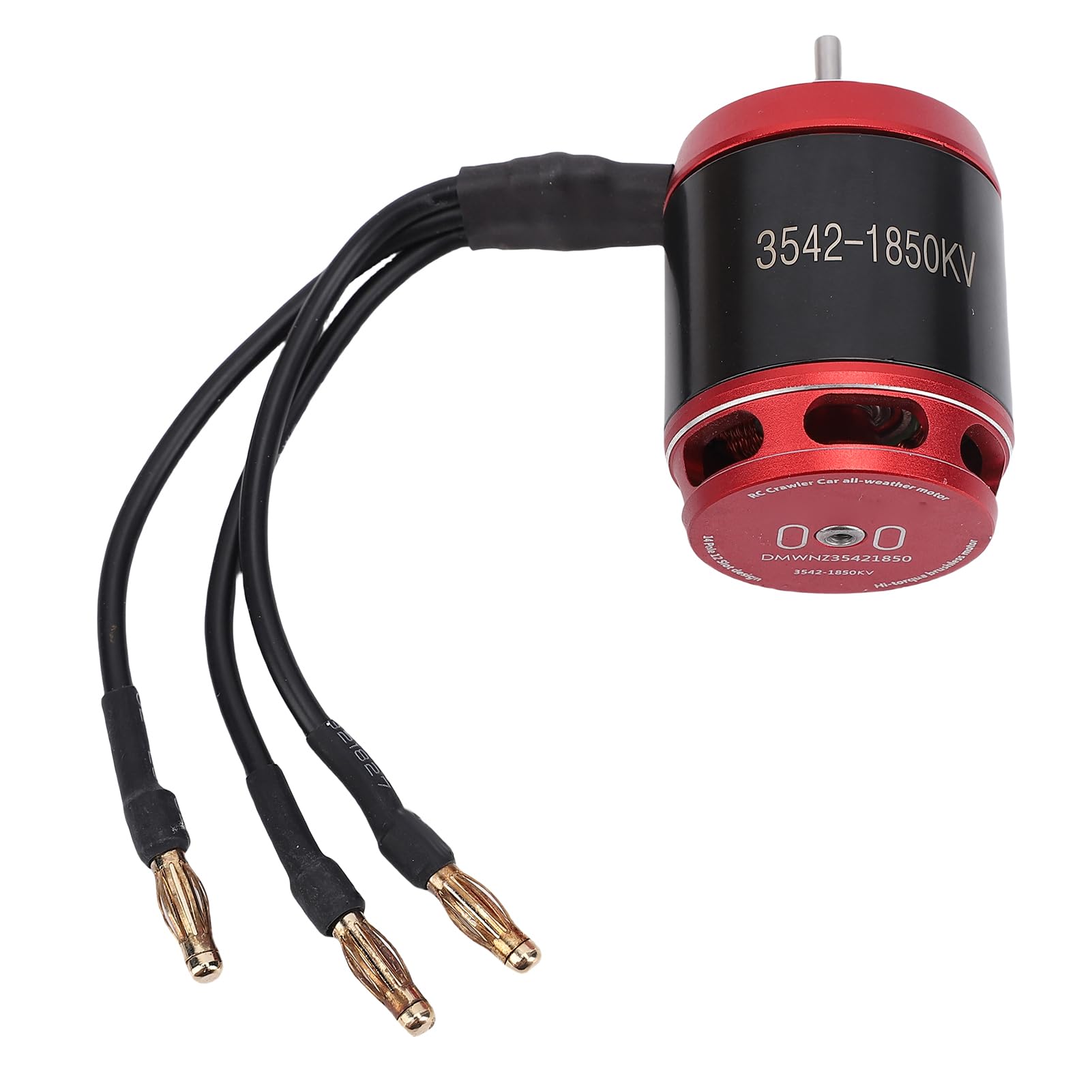 BRRNOO Zestaw RC Motor ESC 80A 1850KV Bezszczotkowy do Axial SCX10