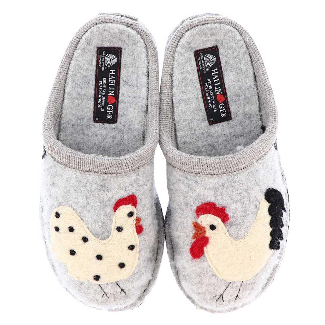 HAFLINGERUnisex-Adult Chicken Slipper
