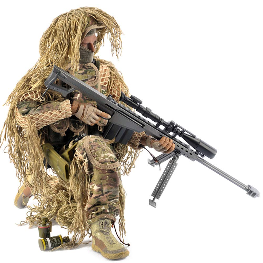 Simulation Military 12-inch Sniper Action Character 1:6