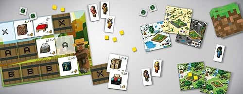 Miniatura 2 de Ravensburger Minecraft Builders & Biomes - Juego de mesa de estrategia de expansión del mercado de agricultores a partir de 10 años, exclusivo de