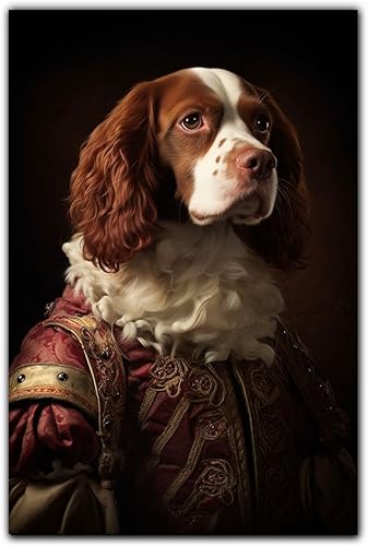 Miniatura 1010 de Thuan Chow Chow Retrato de mascota con disfraz real de perro en un disfraz retrato de perro con vestimenta Retrato medieval de mascota retrato