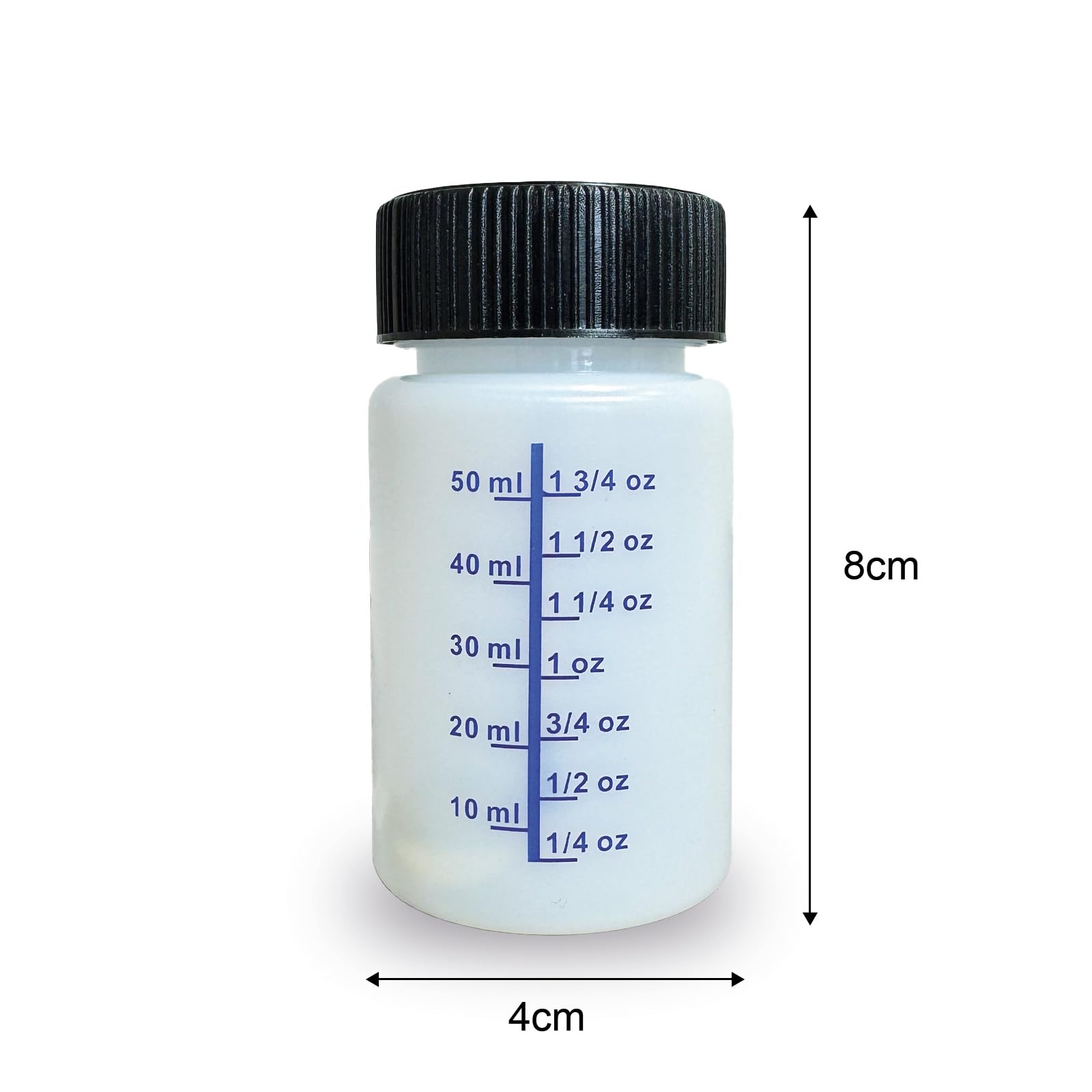 Farbmanufaktur CONTURA Nur das Beste für ihr Holz 50ml. Pinselflasche Leer-flasche mit Pinsel Kindersicherung Kunststoff Reparatuflasche Tupfflasche (50)