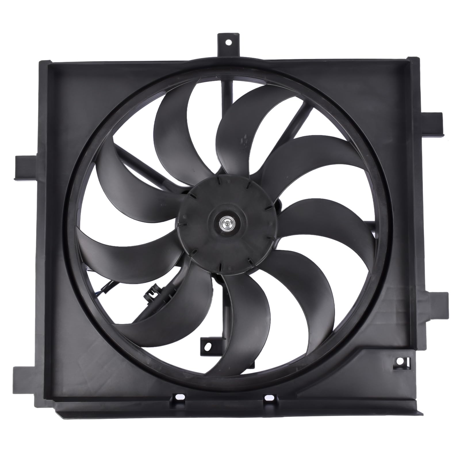 Bisenya AGUA RADIADOR AIRE ACONDICIONADO ENFRIADOR RADIADOR VENTILADOR Reemplazo para JUKE CUBE 2011-2015 1,5 DCI DIESEL 214811FE0A 214811FE1A