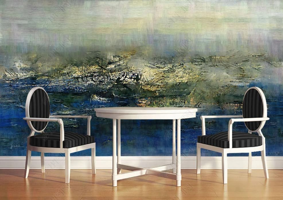 Poster geant mural abstrait pour créer une ambiance moderne dans un restaurant ou salon