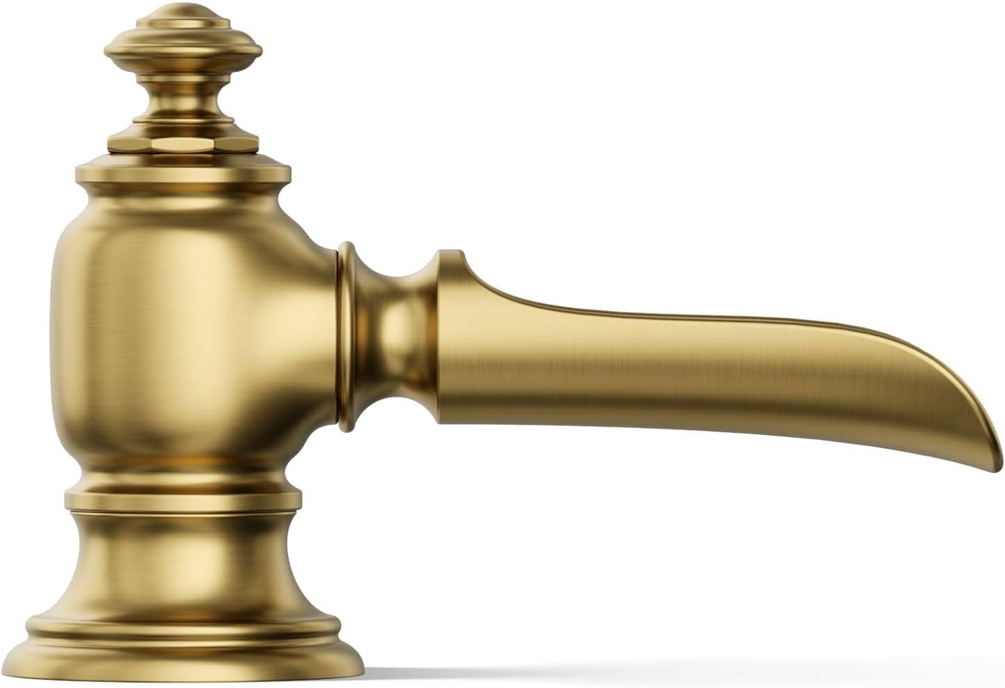Kohler 72761-2MB Artifacts® with Flume Design Bathroom Sink Faucet spout with Flume Design, 1.2 gpm, Vibrant Brushed Moderne Brass