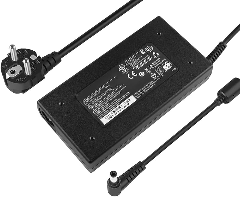 IPWRPRO 120W Laptop Töltő MSI Gamer Laptopokhoz - Kompatibilis GF63, GS65, GL62M Sorozatokkal - 5.5×2.5mm Csatlakozó