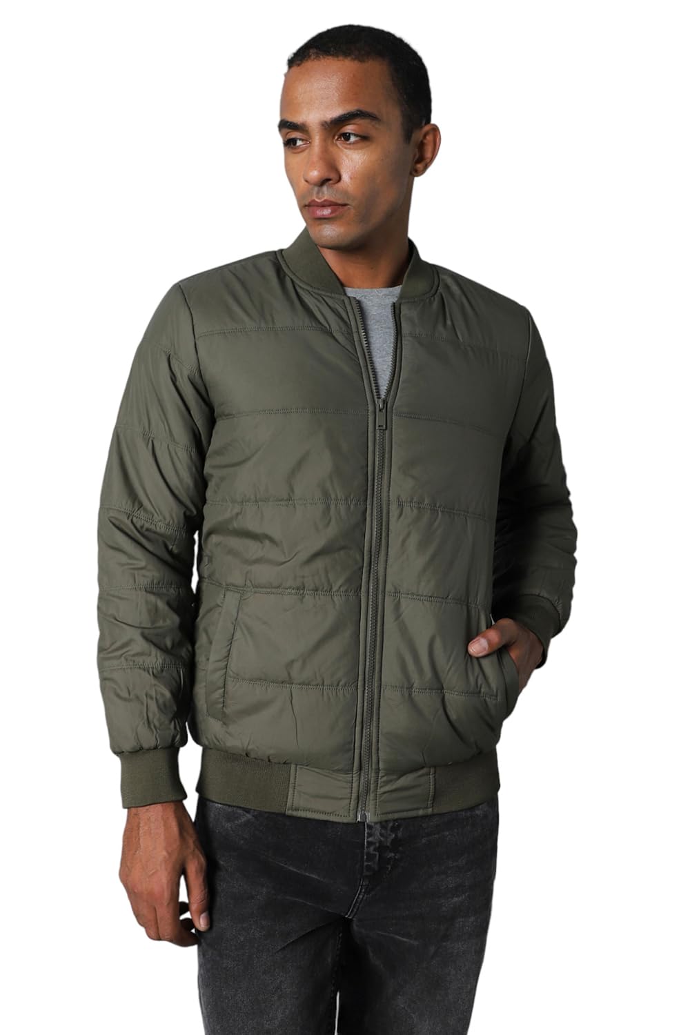 high star Men's Cotton Full Length Puffer Jacket HSMJKS3311A_OL-picture-10