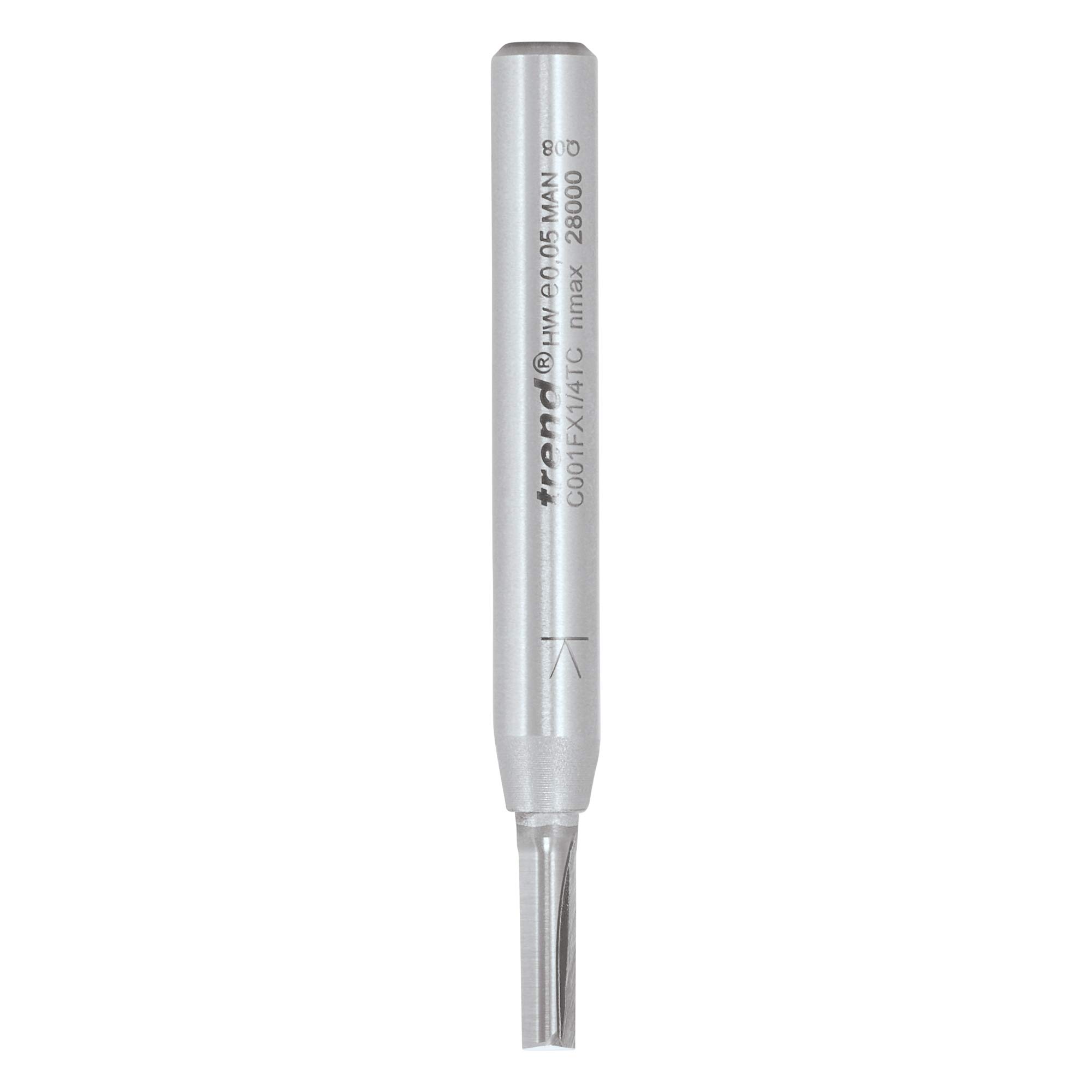 Trend CraftPro Dowel Drill Router Cutter, 1/4 Inch Shank, 16mm Cut Diameter & 19mm Cut Length, Tungsten Carbide Tipped, C177X1/4TC - Image 3