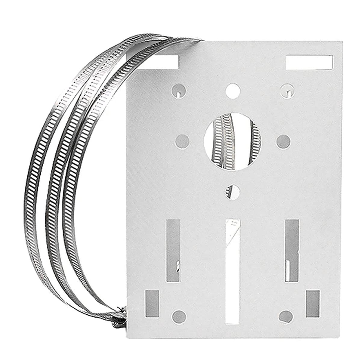 BeElionPole Mounting Mount Camera Bracket for CCTV Wall Mounts Surveillance Cameras Ptz Dome with 3pcs 200mm Loop Clasp