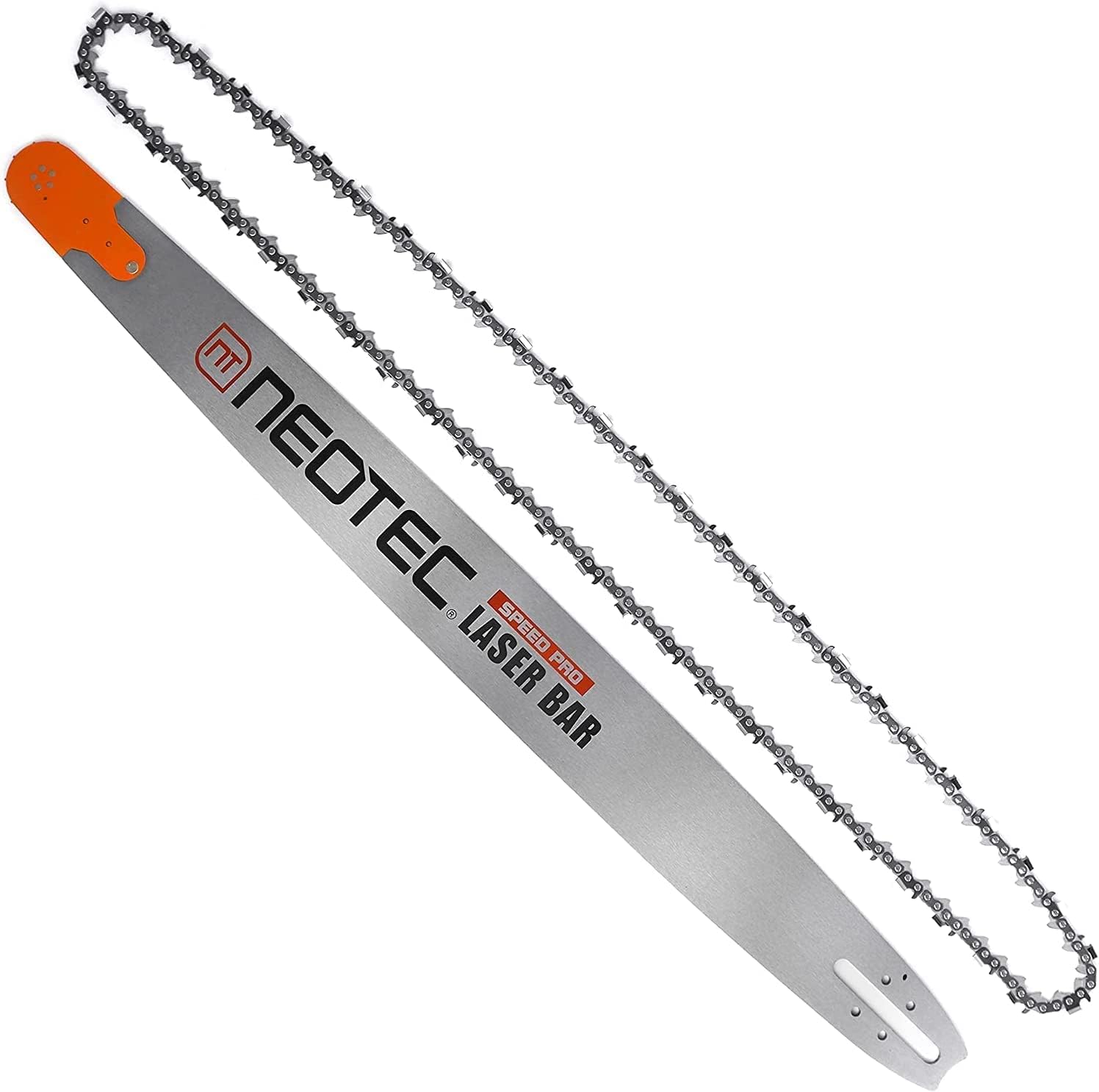 NEO-TEC 42 Inch Chainsaw Guide Bar and Chain, 3/8" Chain Pitch 0.063" Gauge 1...