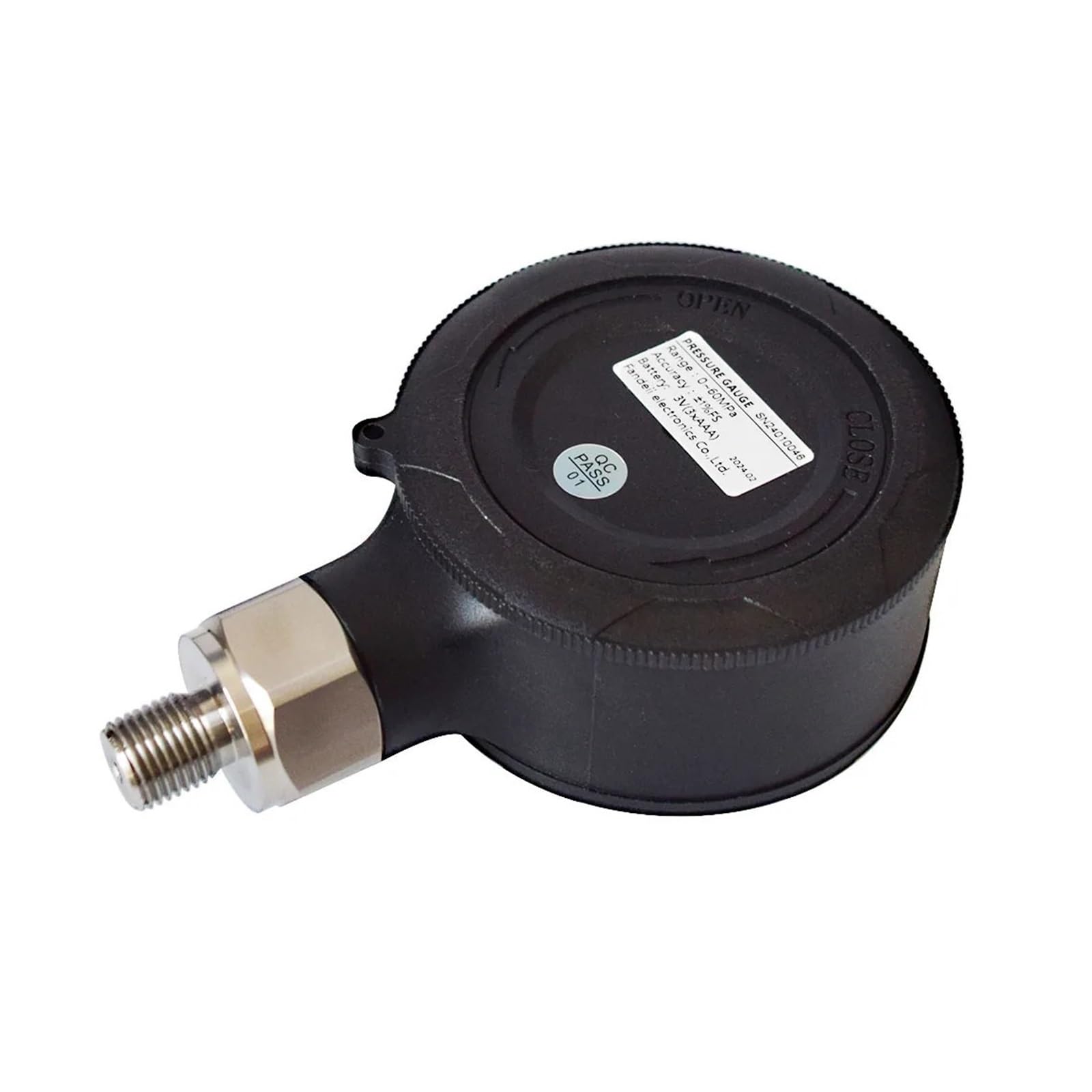 Manómetro digital de precisión, kit de manómetro hidráulico de 600 bar G1/4 Precisión 1% for acoplamiento de excavadora Komatsu(2m Cable)
