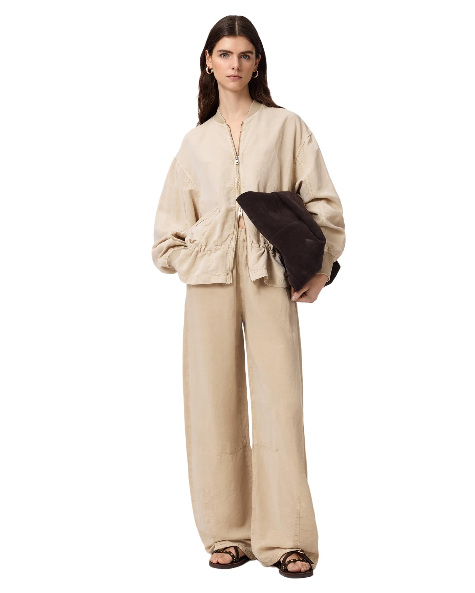 Allsaints Jett Pull on Trouser - Pantalon décontracté - Classique - Femme