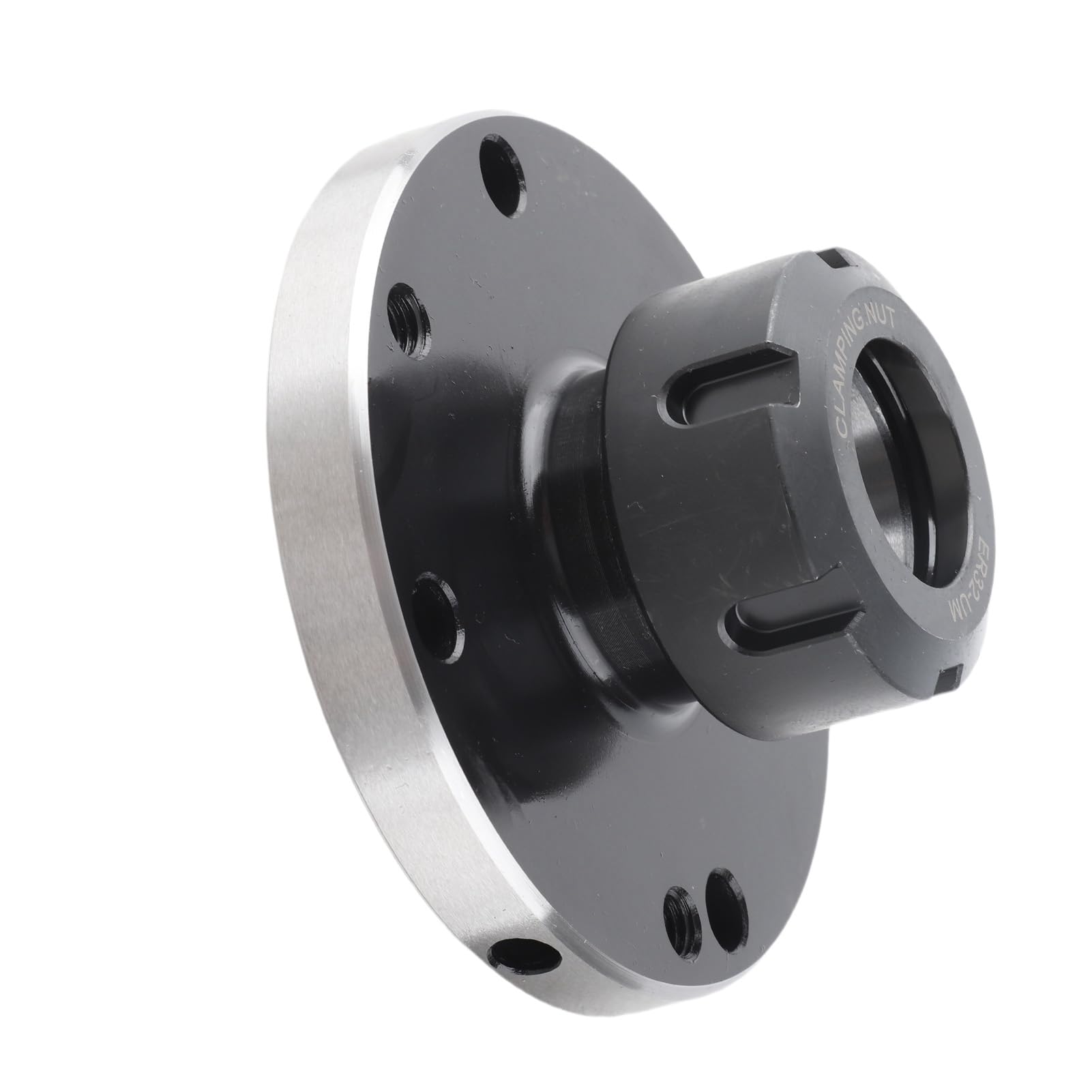 Marhynchus Fixation de Pince ER32, Bride de 100mm de Diamètre en Acier au Carbone pour Fraiseuse de CNC, Haute Résistance, Pièces de Routeur Durables, Accessoires