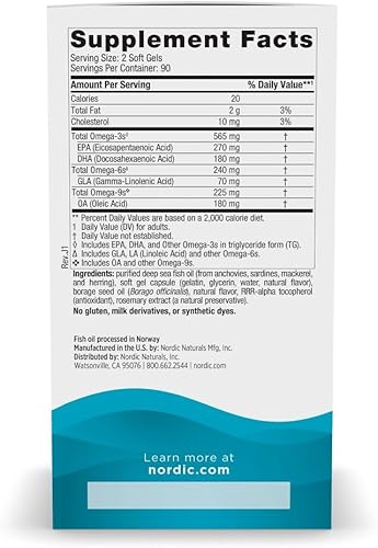 Miniatura 9 de Complete Omega de limón de Nordic Naturals 2770 120 1 1