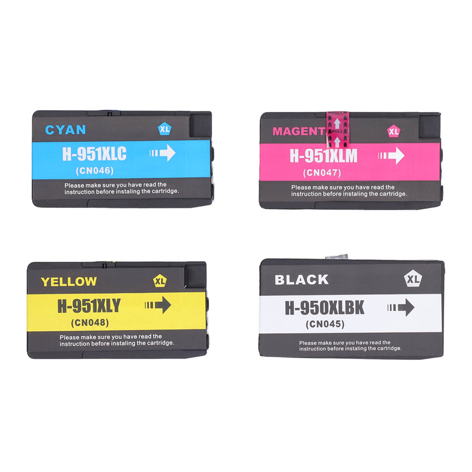 Domary Confezione da 4 Cartucce D'inchiostro, Sostituzione Ad Alta Resa per | 1000 Pagine Nere, 700 Pagine a Colori, Materiale ABS, per Officejet Pro 8600 8610 8620