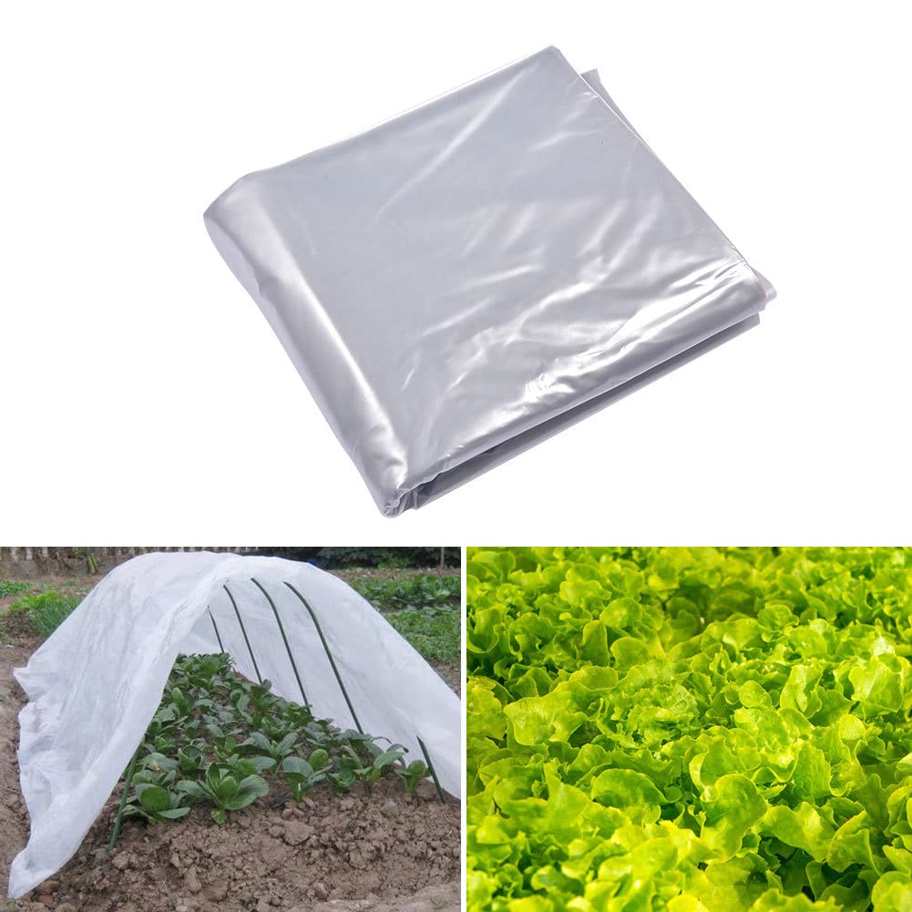 Garten Poly Tunnel Gewächshaus mit Robuster Polyethylen-Folie für Gartenarbeit Landwirtschaft Wasserdichter Bogen Garten Wintergarten für Pflanzen und Pflanzen