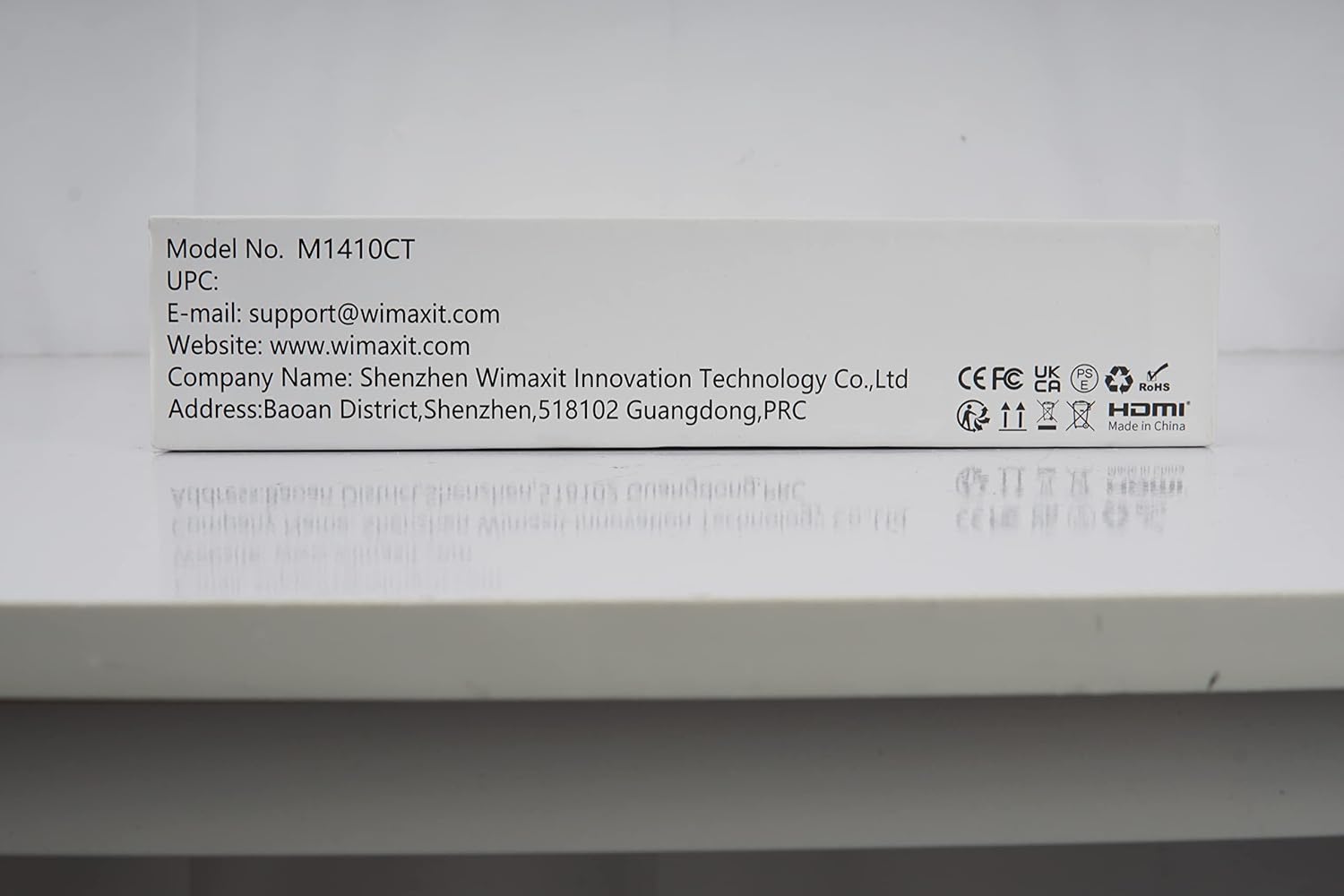 WIMAXIT Monitor Touch Screen Portatile da 14 Pollici, Secondo Schermo Esterno Doppio Pieno con Porta Tipo C e Mini HDMI, Cavalletto Pieghevole per Laptop, PC, PS4 Xbox Selezionato Telefono Android WIMAXIT Monitor Touch Screen Portatile da 14 Pollici, Secondo Schermo Esterno Doppio Pieno con Porta Tipo C e Mini HDMI, Cavalletto Pieghevole per Laptop, PC, PS4 Xbox Selezionato Telefono Android