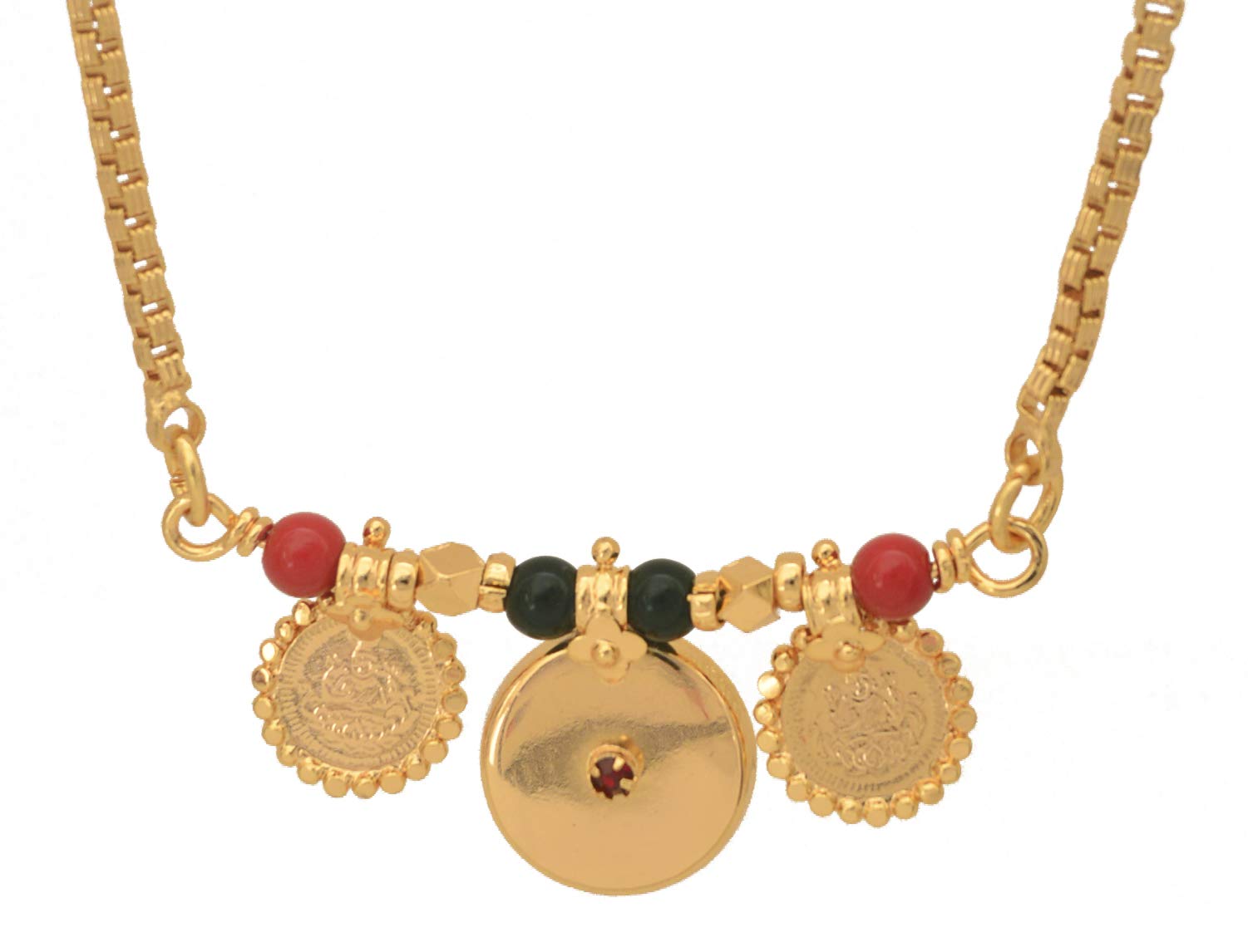 Radhas Creations Mangalsutra with box chain 24" length vati tanmaniya for women No.697 (B081M2FDXF) Amazon Price History, Amazon Price Tracker