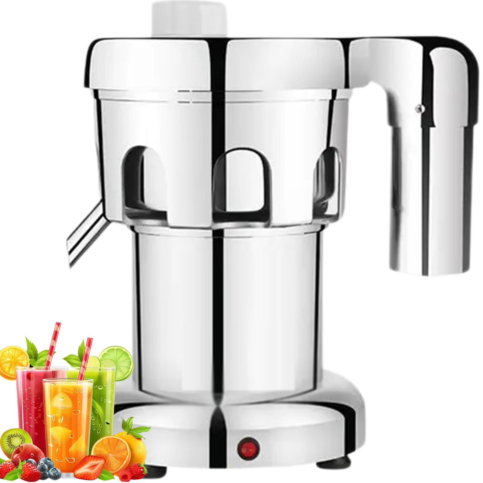 Sjyclaviger Fruit and Vegetables Juice, Centrifugal Vegetables Blender 2800r/Min 370w/550w, Extract 11-22lb Per Minute Juice Amount, for Restaurants A-3
