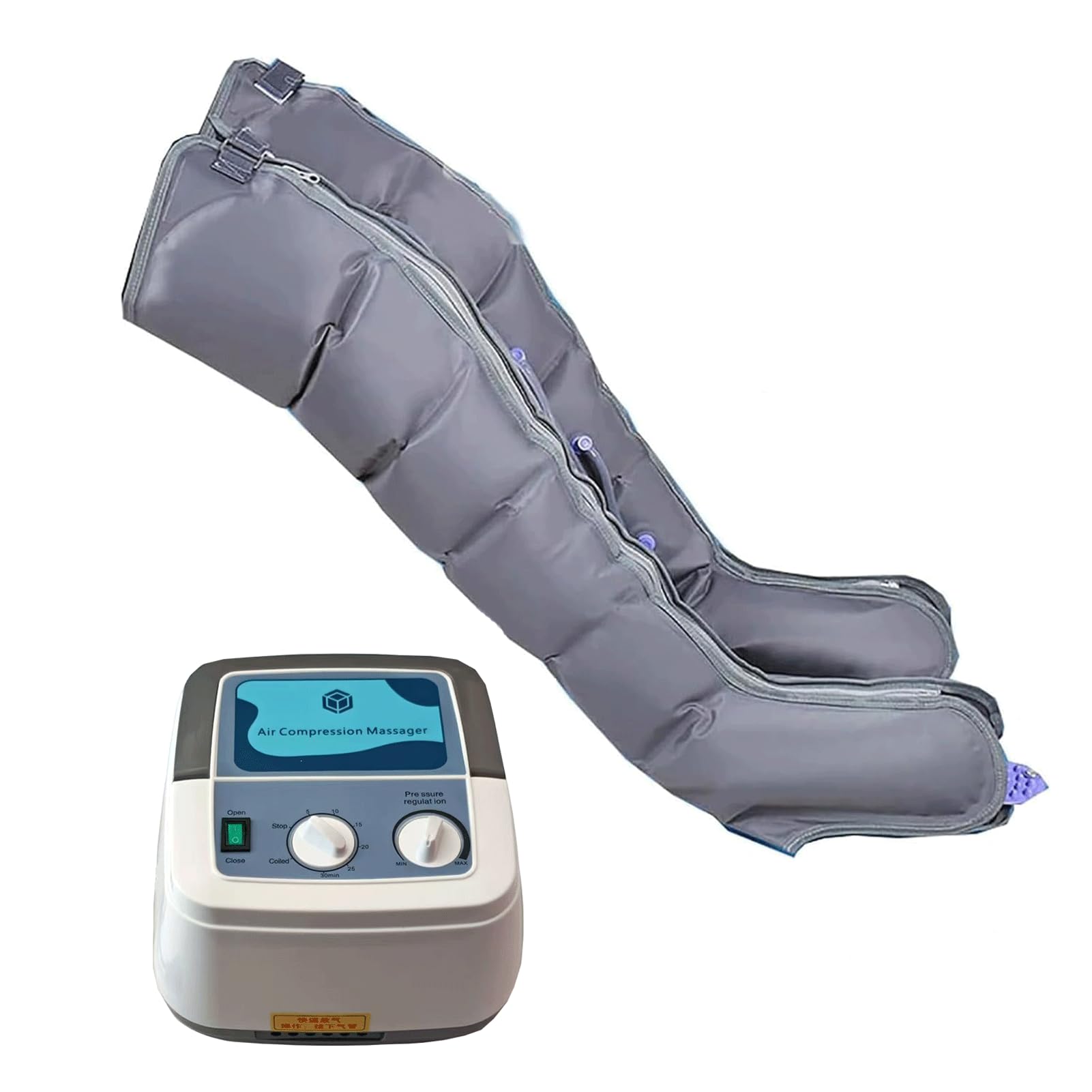 SXSLTSA Leg Massager, Recovery Boots Compression, Foot and Leg Massager Blood Circulation Muscle Pain Relief