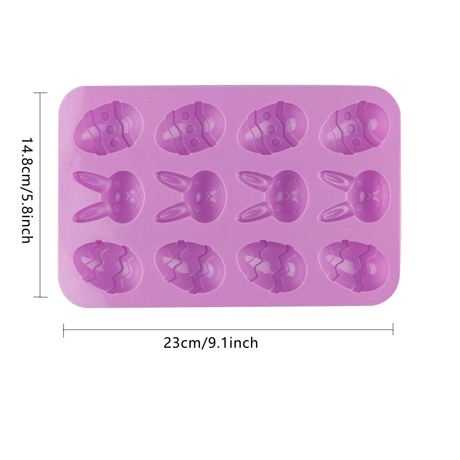 Siliconen Mal - Paasvormen voor Konijn en Ei, Konijn vormige Silicone