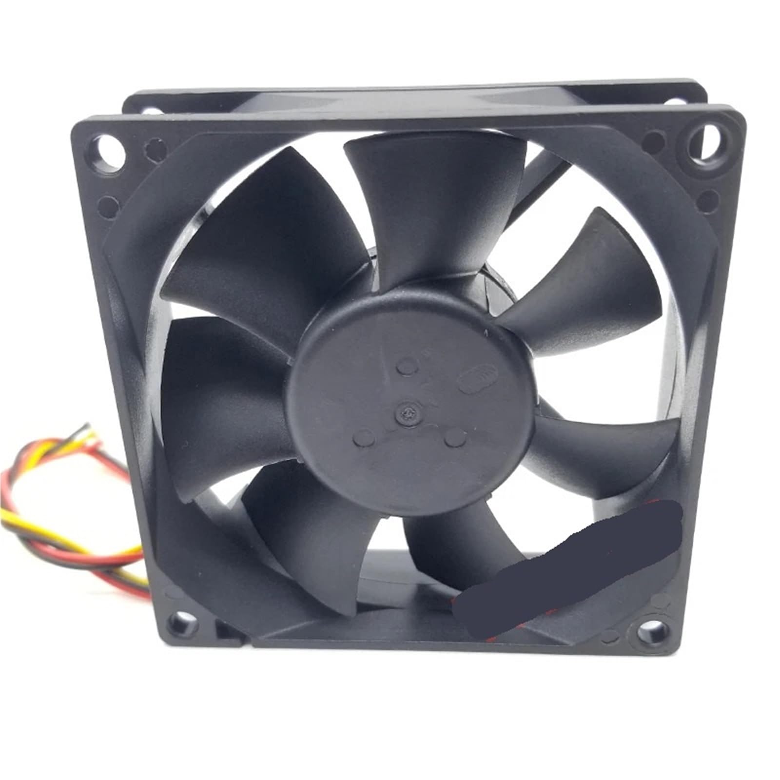 PEQYUACTE EFC-08E12D-EF05 DC 12V 0.4A 80x80x25mm 3-wire Server Cooling Fan