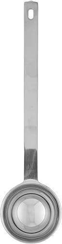 Norpro - Cucharada de café de acero inoxidable, 2 cucharadas