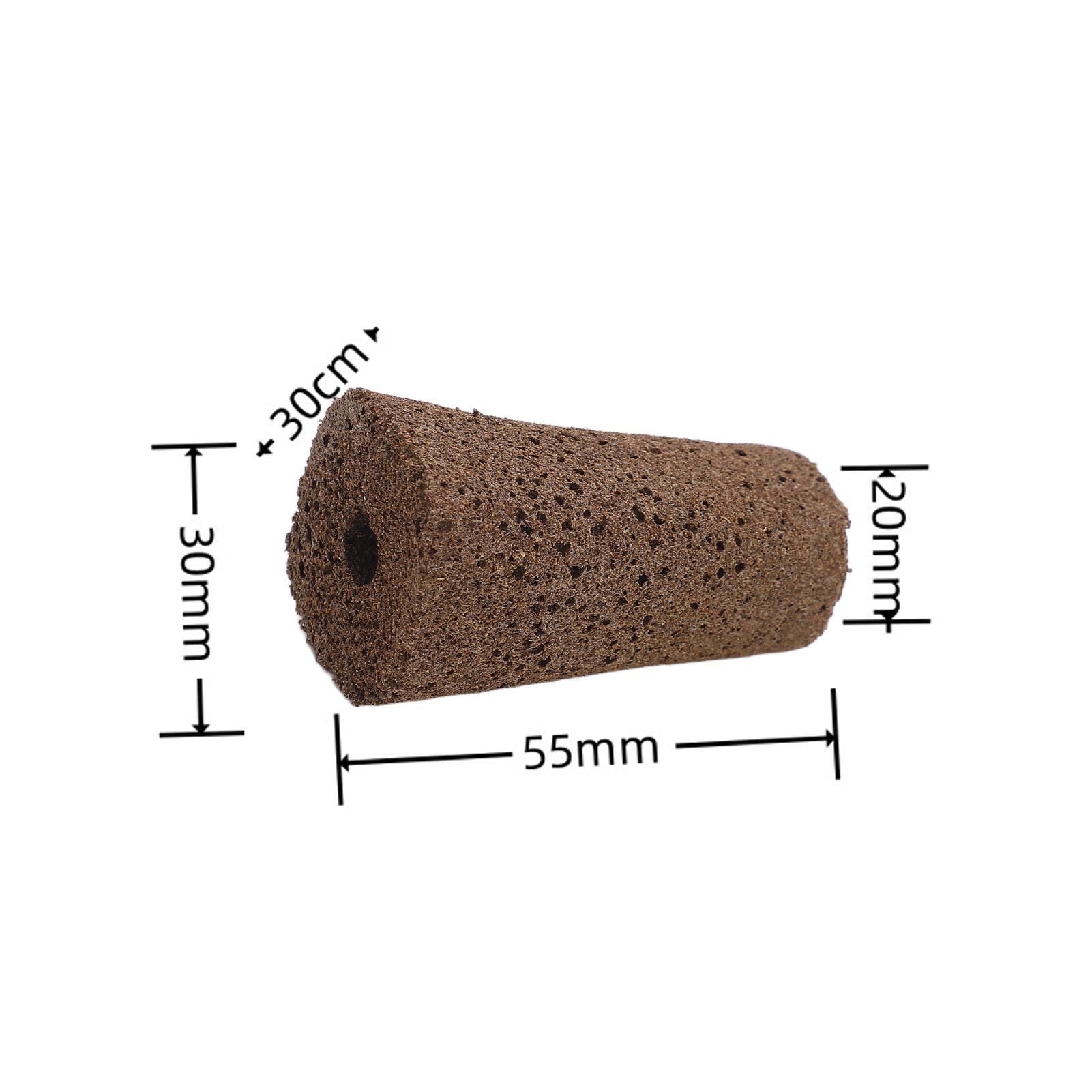 Paquet de 50 éponges de Culture pour Bloc de Semis Hydroponique, éponges de Croissance de Racines, Gousses de Graines, éponges de Démarrage de Graines pour Système de Jardin(DRH TN0415)