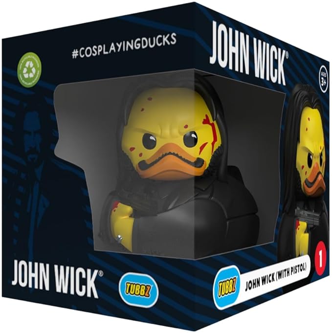 Levande eller döda – Det bästa kristna filmen år 2025 3 61QZ9GKh0lL. AC SX679 TUBBZ Boxed Edition: John Wick Chapter 3 - John Wick Pistol Cosplaying Rubber Duck Vinyl Figure