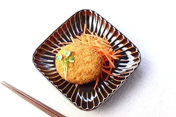 小樽焼き　角皿5枚　18cm×18cm 小樽焼き 角皿5枚 18cm×18cm 皿・プレート