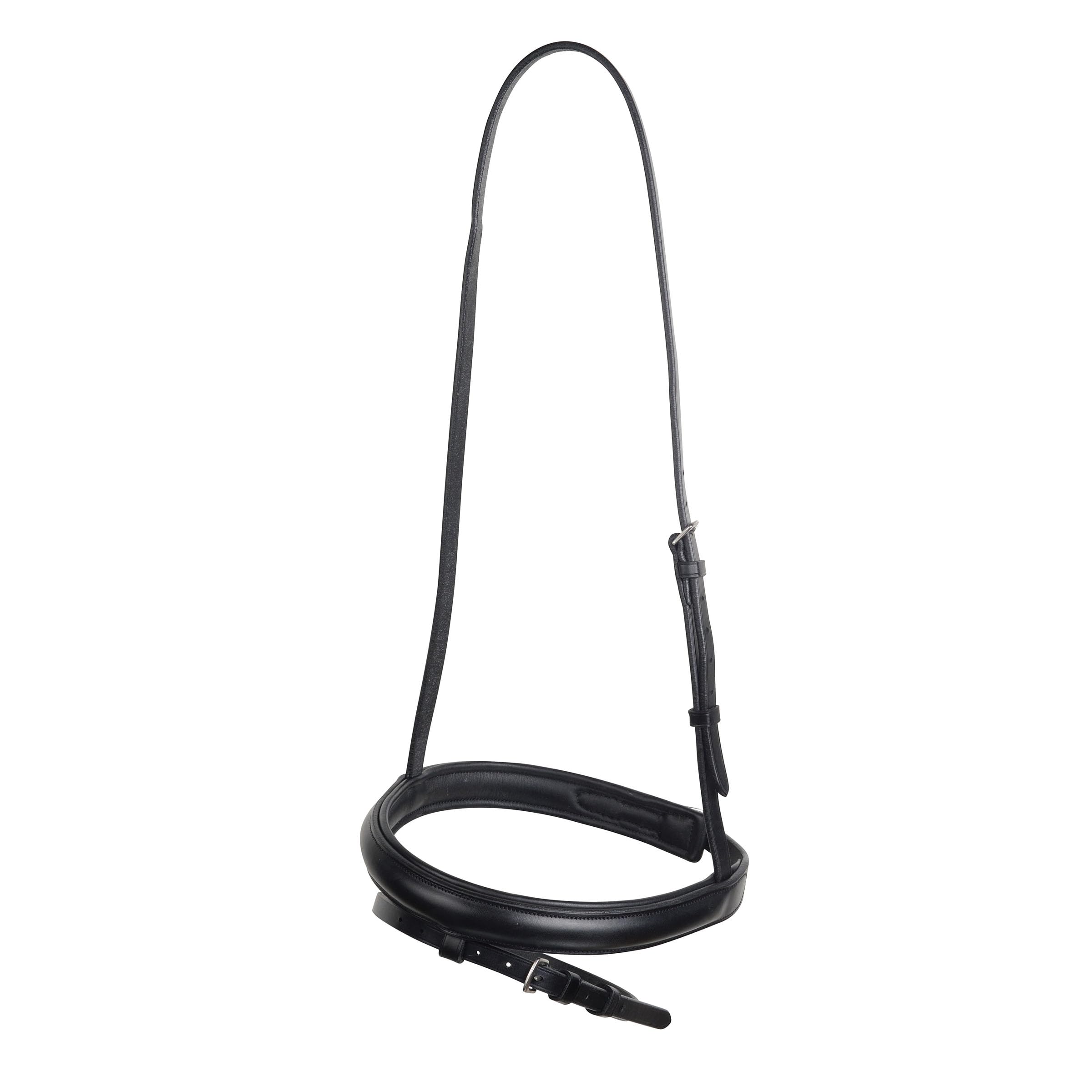 Collegiate Flash Noseband IV, Black, Warmblood