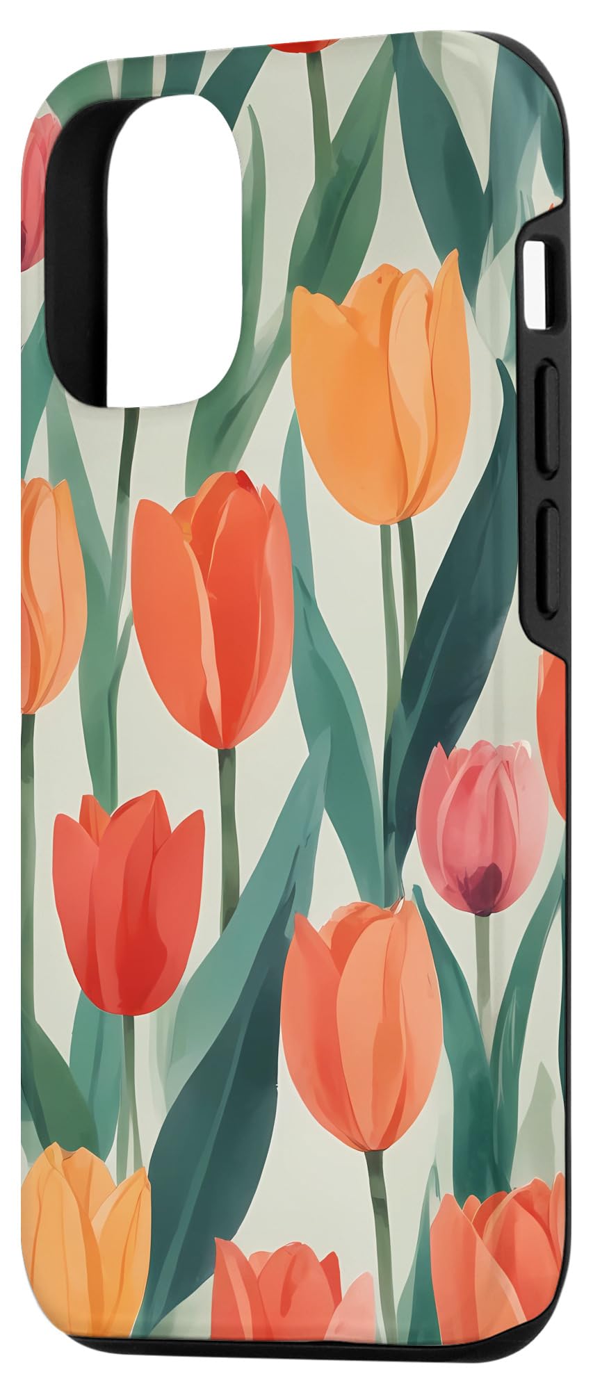 Amazon.co.jp: iPhone 15 Pro チューリップ、水彩花チューリップ