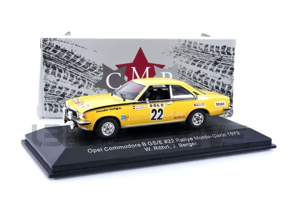 Voiture miniature OPE Commodore B GS/E CMR 1/43 Rallye Monte Carlo