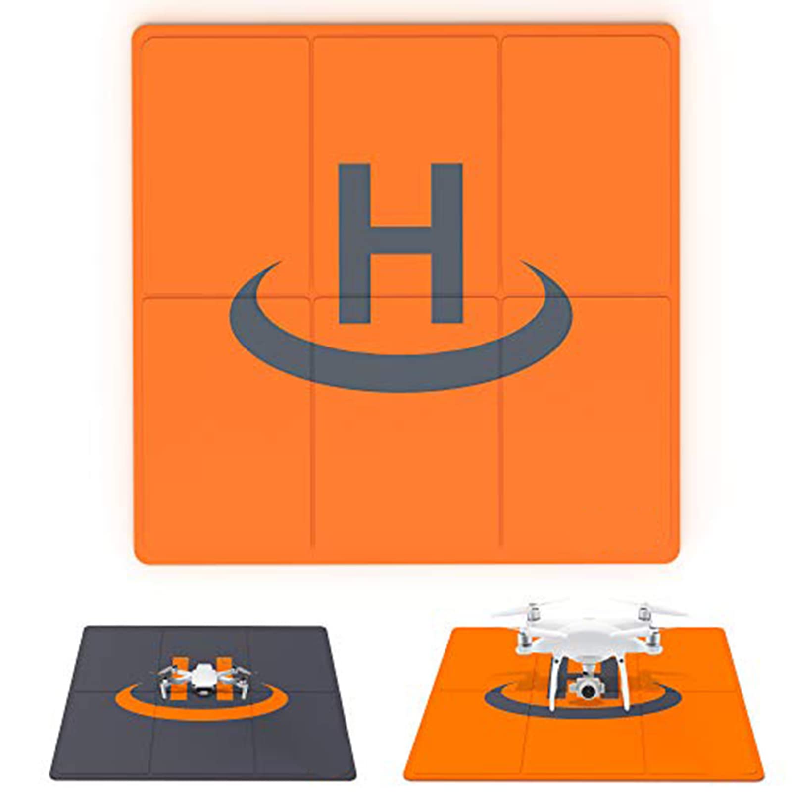 Drohne Landeplatz Landepad Für DJI Mini 3 Pro Drohne – Wasserdicht & Faltbar (25x25 Cm) Dji 4 Pro