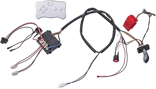 Coches eléctricos para niños, arnés de cableado de 12 V, circuito de control remoto, interruptor borad, accesorios para coche eléctrico para niños