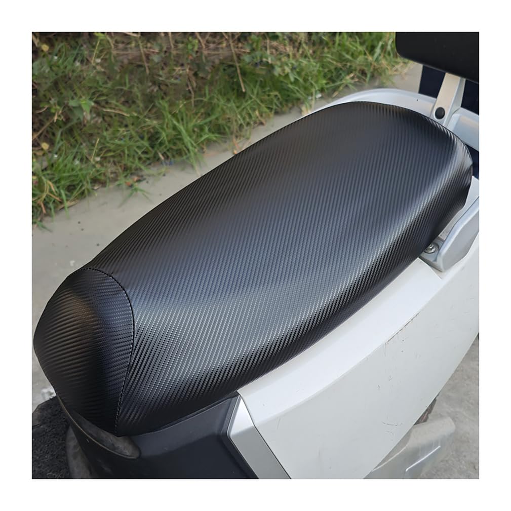 Mswborml Black Rainproof Motorcycle Seat Cover Waterproof, Non-Slip Scooter Moped Seat Cover, Breathable Seat Protective Cover, Universal Cover For Most Motorcycle, Scooter, Moped, E-Bike,,S1