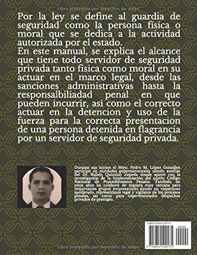 Miniatura 2 de A LA LUZ DEL NUEVO SISTEMA PENAL LA EMPRESA DE SEGURIDAD PRIVADA, EL GUARDIA, LÍDER Y AUXILIAR DE PREVENCION. (Spanish Edition)