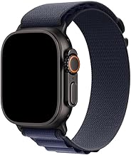 DailyObjects Ridge Watch Strap Compatible with Apple Watch Series 9/8/7 (45mm) | Series SE2/6/SE/5/4 (44mm) | Series10 46mm | Ultra/Ultra 2 -Watch Not Included