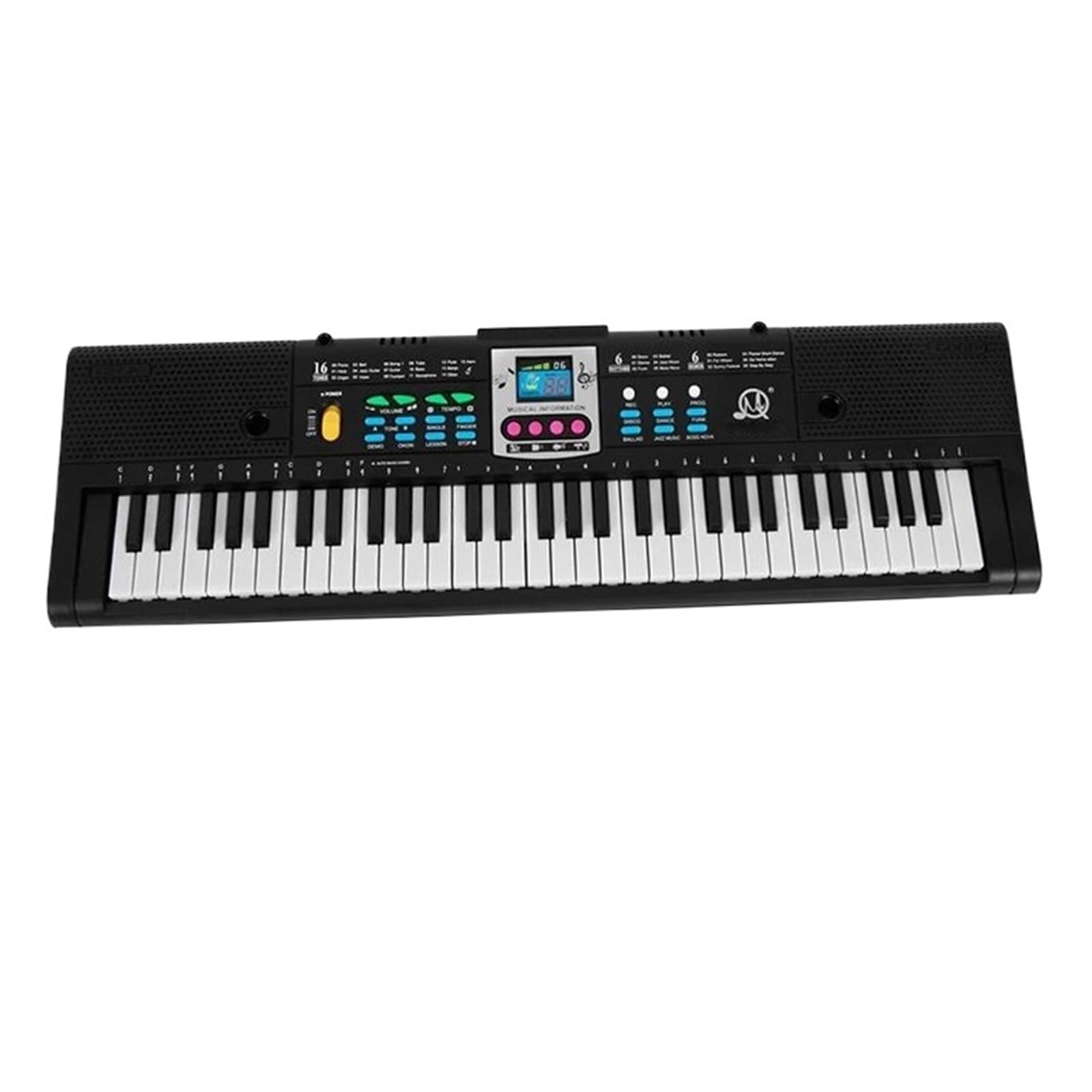 61 Klawiszowy Elektroniczny Fortepian Cyfrowy Instrument Muzyczny Z Mikrofonem Dla Początkujących I Dorosłych