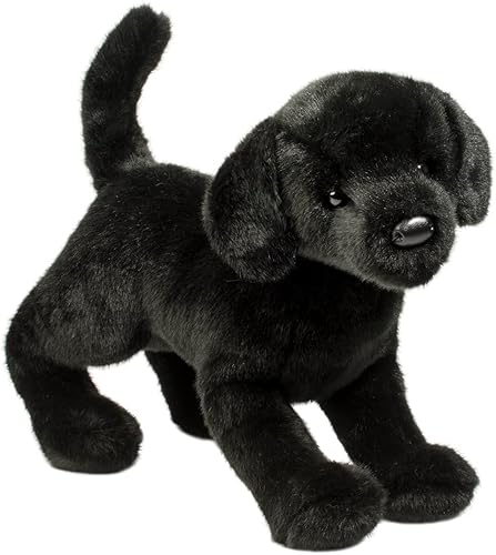Douglas Chester - Peluche de perro de laboratorio negro