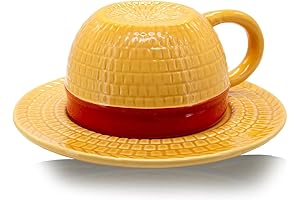 Thrilling Anime One Piece Coffee Mug Set: Embark on a Swashbuckling Adventure at Every Sip
