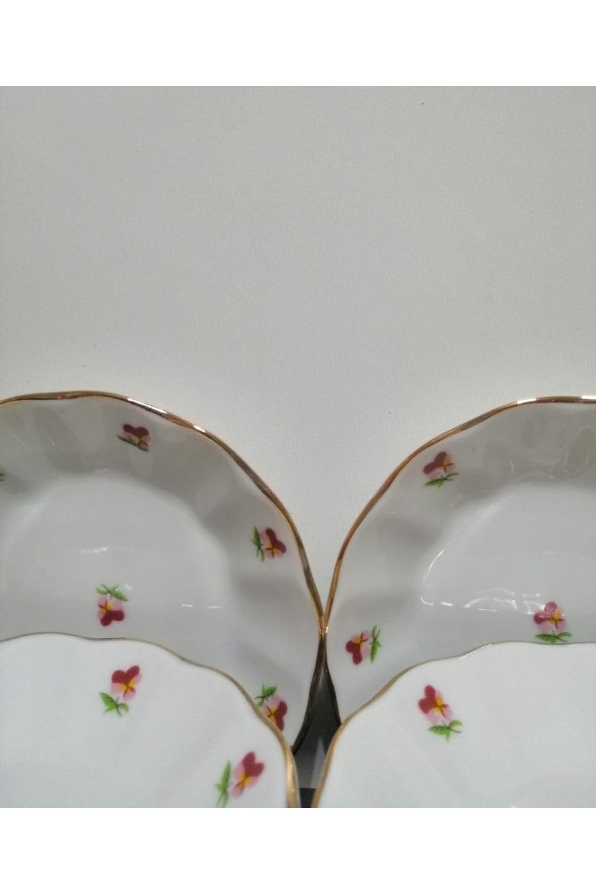 Porland PORSELEN 6'LI HERCAİ ÇAY TABAK 11 CM 8690150802242