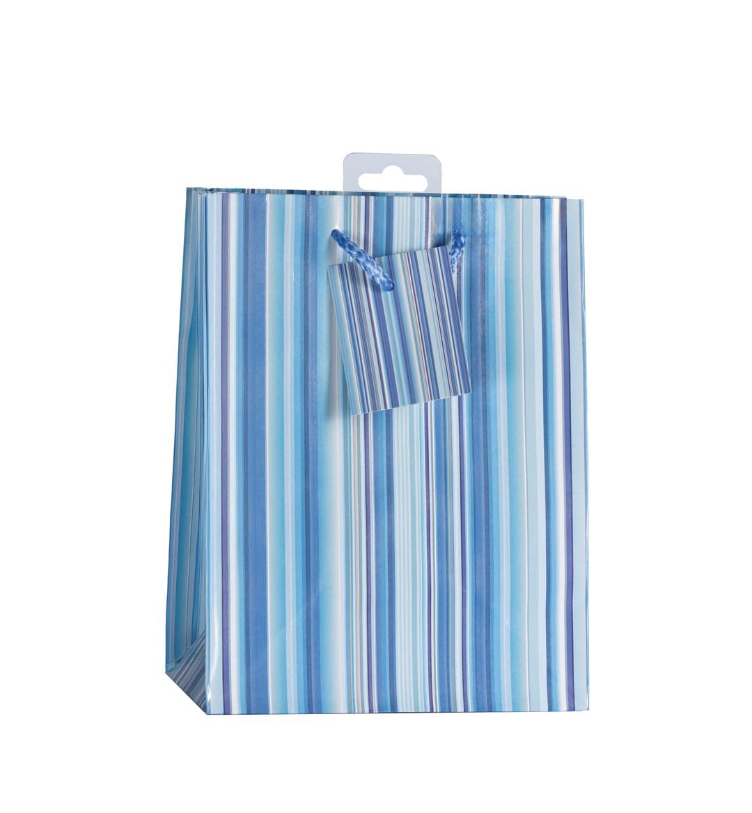 Laro Medium Geschenktüten 10-100 Stk Medium Stripes, Anzahl:96, Muster Tüten:Streifen Party