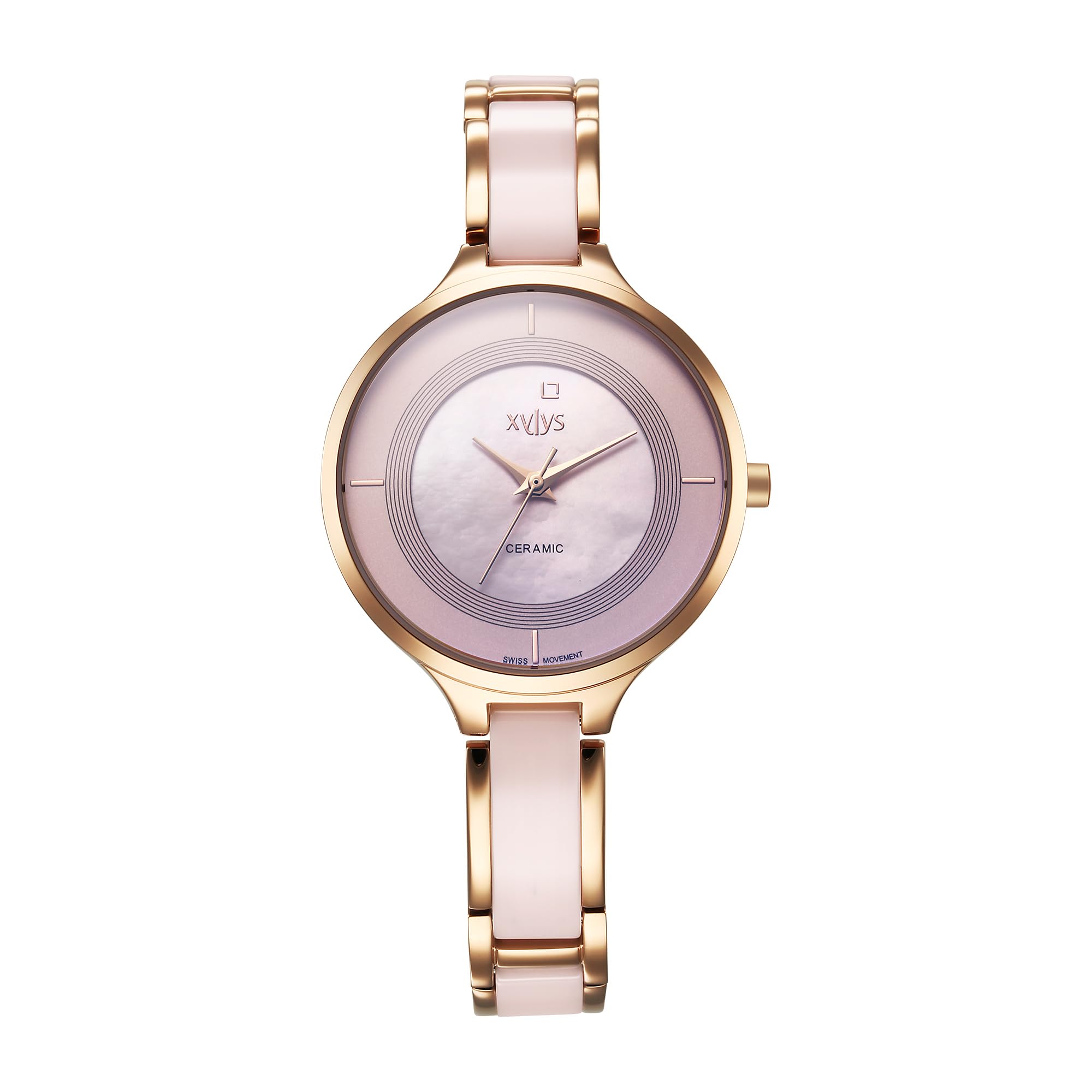 Xylys Seraphina Quartz Mother of Pearl Round Dial Women Analog