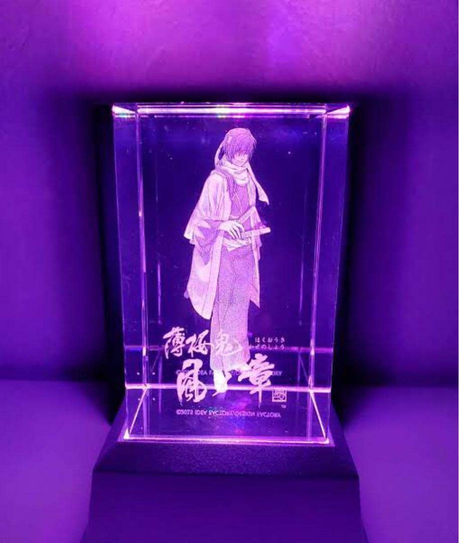 薄桜鬼 3Dクリスタル 斎藤一 Yahoo!オークション - 斎藤一 3D クリスタル 薄桜鬼