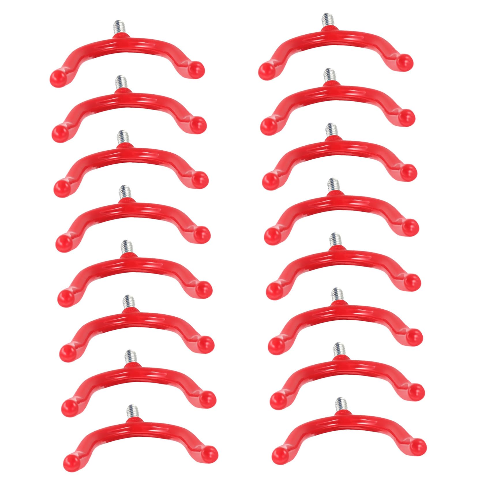Crochets muraux en Y anti-chute pour fixer balais et outils au garage