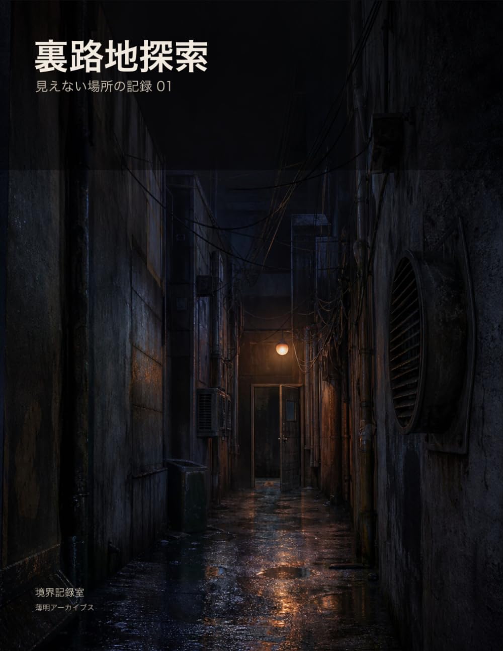 裏路地探索 (見えない場所の記録)